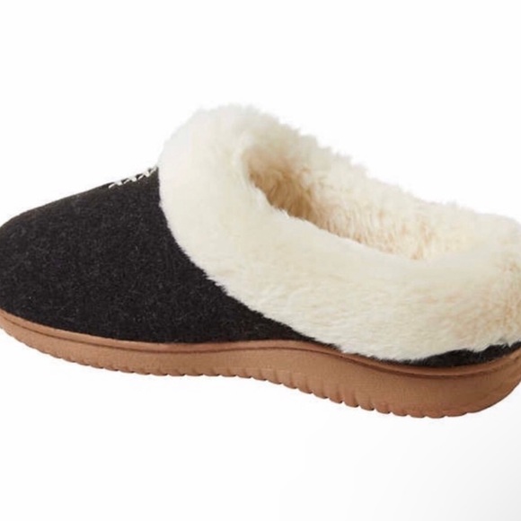 Dearfoams Womens’ Faux Fur Slippers size large 9/10 - Picture 3 of 6